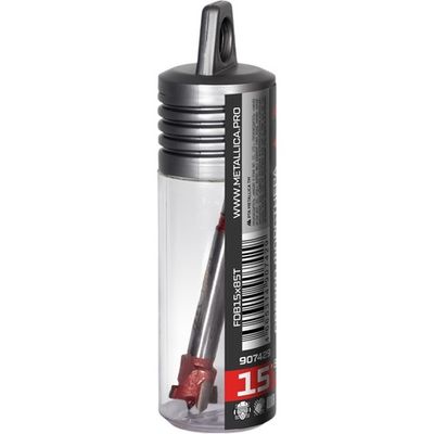 Сверло Форстнера твердосплавное METALLICA Ultra 15x85/55 мм, по дереву   907429