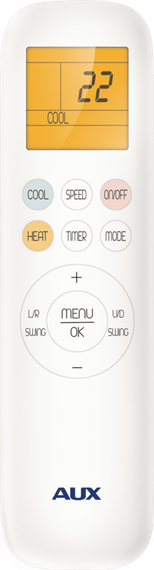 Настенная сплит-система AUX ASW-H12A4/JD-R2DI (v1) + AS-H12A4/JD-R2DI (v1), белый
