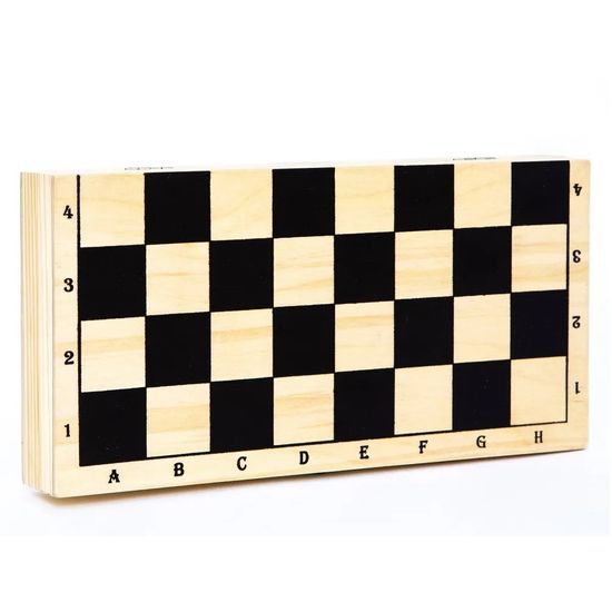 Настольная игра Шахматы лакированные с доской арт. Р-1 (290*145*38) /10