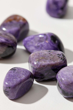 Чароит галтовка