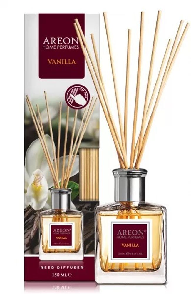 Ароматизатор бытовой 150 мл  AREON HOME PERFUME STICKS  Ваниль (AREON)