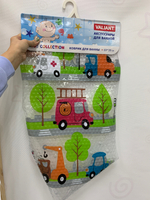 Коврик для ванны Ортодон Машинки 69*39