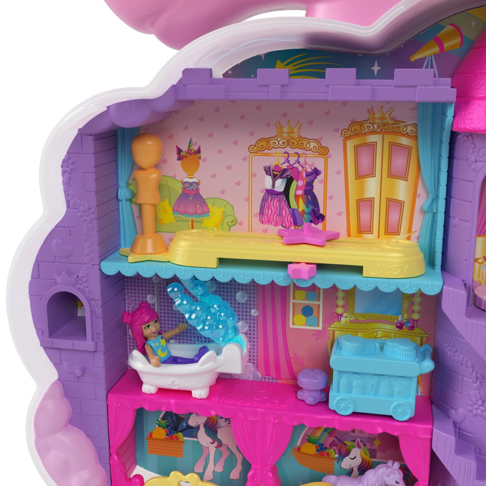 Polly Pocket - Единорог Салон красоты Набор для игры FHKV51