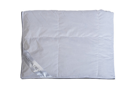 Одеяло "Омега" 140х205см 100% серый гусиный пух