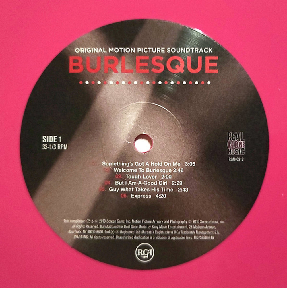 Christina Aguilera & Cher / Burlesque (Motion Picture Soundtrack)(Coloured Vinyl)(LP)