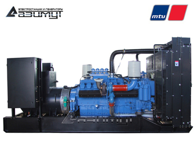 Дизельный генератор Азимут АД-640C-T400-2РМ27 MTU c автозапуском