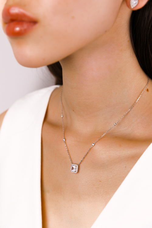 Колье "DIVA" с цирконием