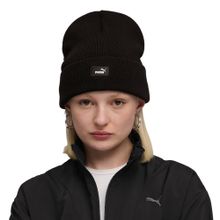 Шапка PUMA ESS Mid Crown Beanie, 02640004, 100% акрил, черный