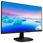 МОНИТОР 23.8" PHILIPS 243V7QDSB/00(01) Black (IPS, 1920x1080, 75Hz, 4 ms, 178°/178°, 250 cd/m, 10M:1, +DVI, +HDMI)
