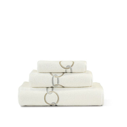 Набор полотенец Frette Links Embroidery Savaige Beige/Rock (5 шт.)