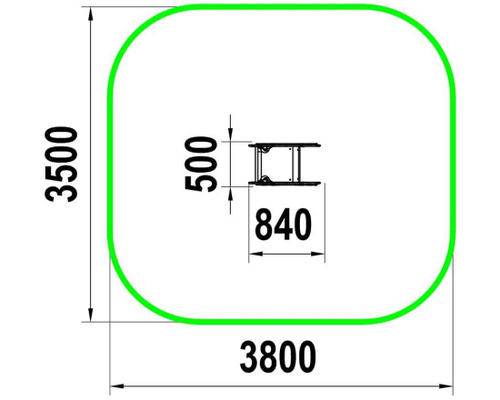 Качалка на пружине Дельфин КА-1.30