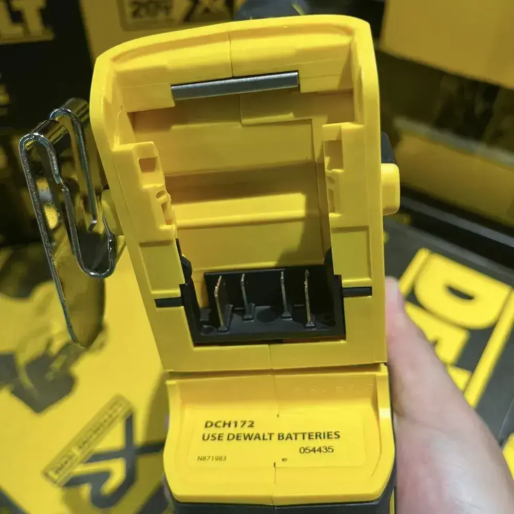 Перфоратор DeWalt DCH172N 20V Max, SDS-Plus, аккумуляторный, бесщеточный, 1.4 Дж,набор электроинструмента