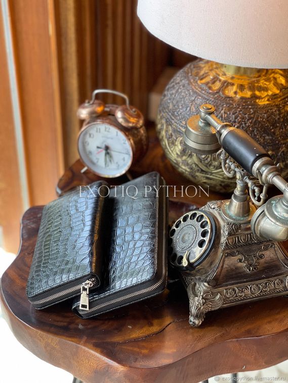 Портмоне из кожи крокодила WA-162