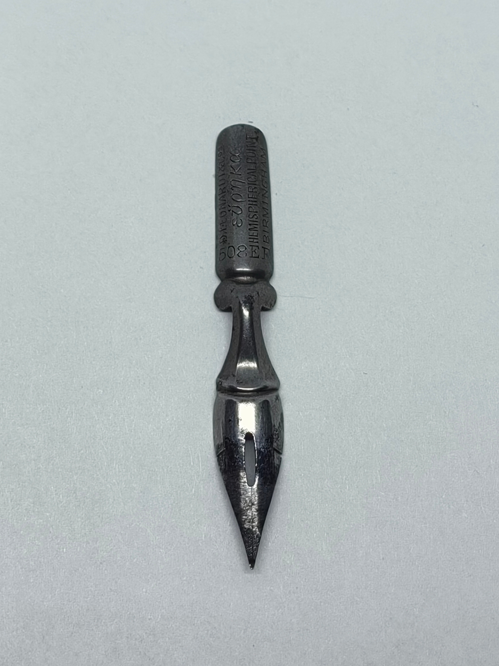 Перо №508EF εὕρηκα Hemispherical Point. D.Leonardt&Co