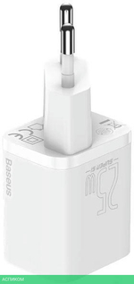 Сетевое зарядное устройство Baseus Super Si 25W EU White (CCSP020102)