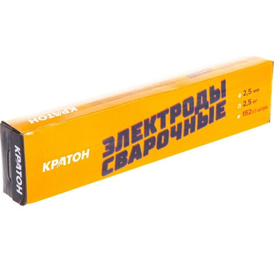 Электрод для дуговой сварки КРАТОН 2,5мм 2,5кг   1 19 01 005