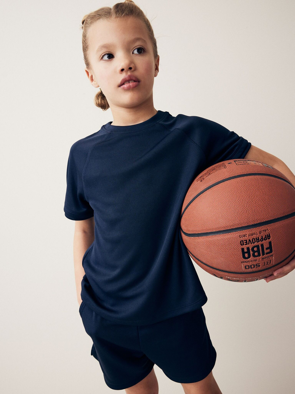 Шорты спортивные для девочки Next Q90-064, Темно-синий