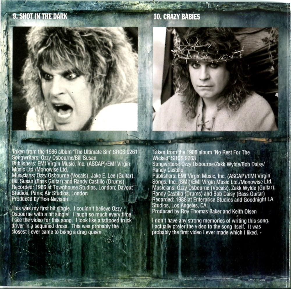 Ozzy Osbourne / The Ozzman Cometh (2CD)