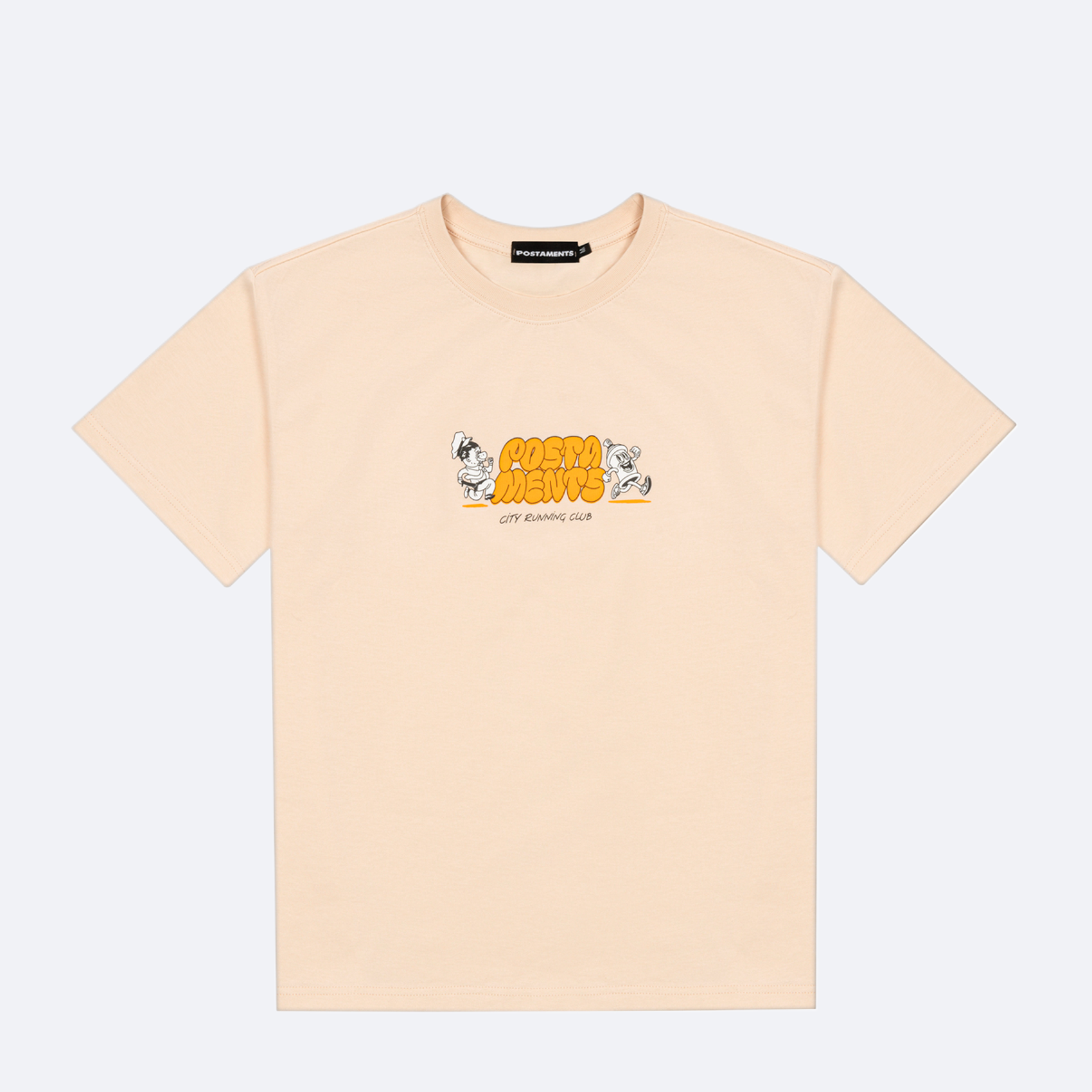 Футболка Postaments Running Club (beige) артикул: - купить в магазине Дайс
