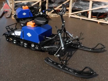 Мотобуксировщик ЛИДЕР СИГМА-3 (10 л.с., с реверсом и рычажным модулем)