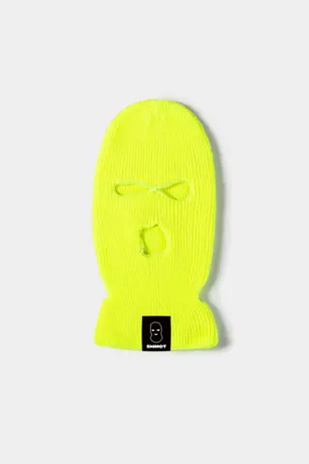 Шапка SHMOT “MASK” Cалатовый