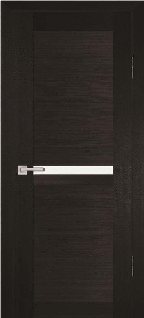 Дверь PS-03 / Цвет Венге Мелинга / белый сатинат / Двери PROFILO PORTE