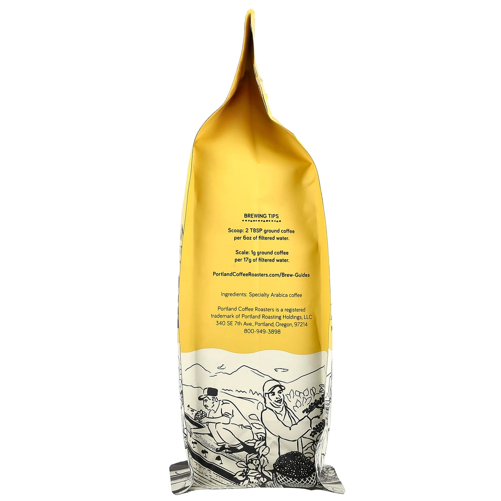 Portland Coffee Roasters, Tilikum Crossing, цельные бобы, средней обжарки, без кофеина, 340 г (12 унций)