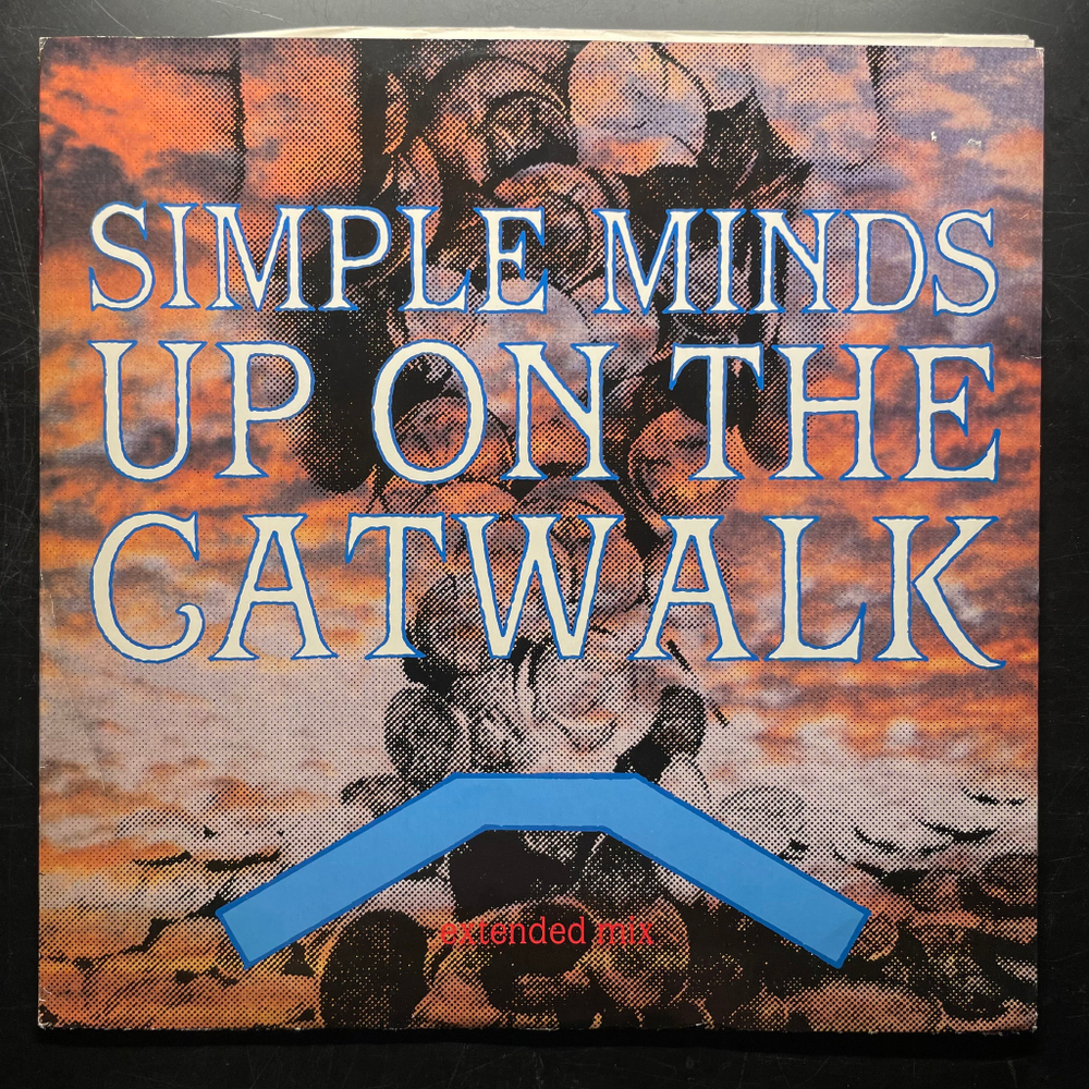 Simple Minds ‎– Up On The Catwalk (Англия 1984г.) 12", 45 RPM