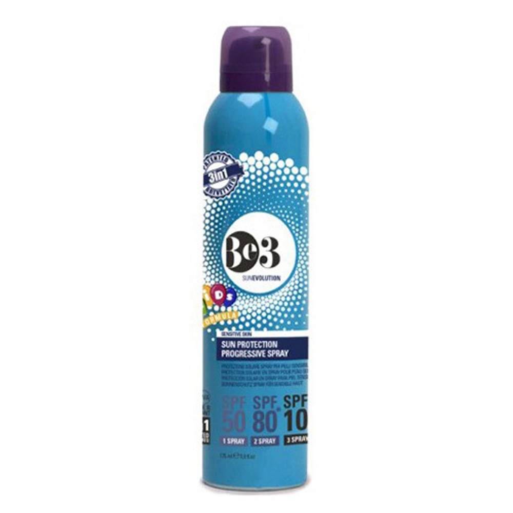 Спрей солнцезащитный с прогрессирующим SPF50/80/100 Be3 Sun Protection Progressive Spray 175мл