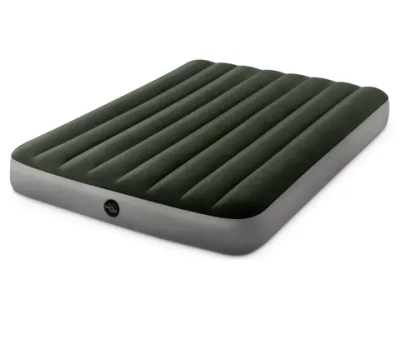 Матрас надувной Dura-Beam Full Prestige Downy,191*137*25 см, внешний насос на батарейках R14, Intex (64778)