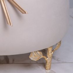 Банкетка Терра Эйри Confetti-Cream Айвори Мраморное золото