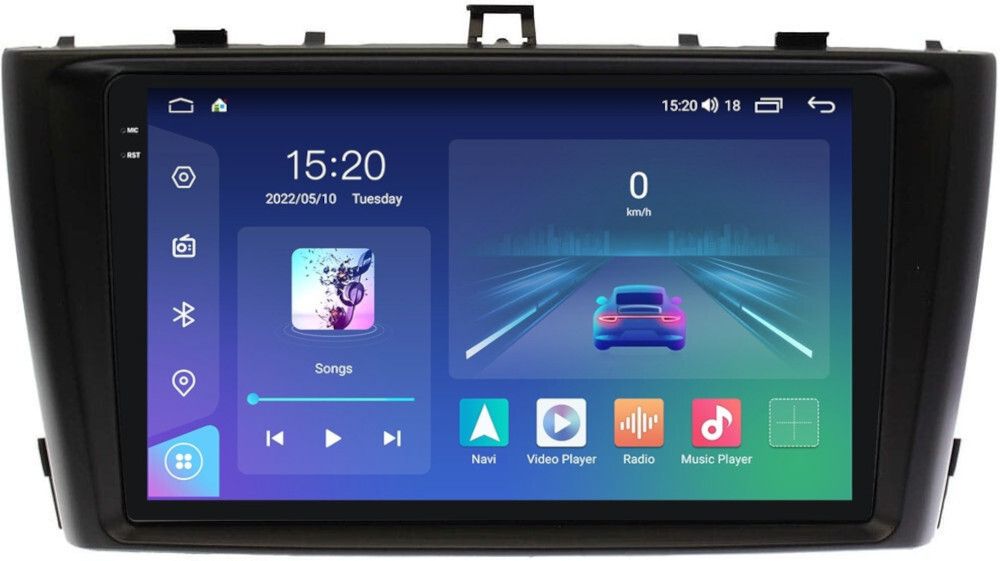 Магнитола для Toyota Avensis 2008-2015 - Parafar PF699U2K на Android 13, QLED+2K, ТОП процессор, 8Гб+128Гб, CarPlay, 4G SIM-слот