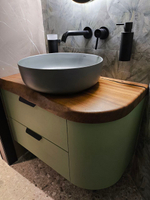 Тумба с раковиной подвесная