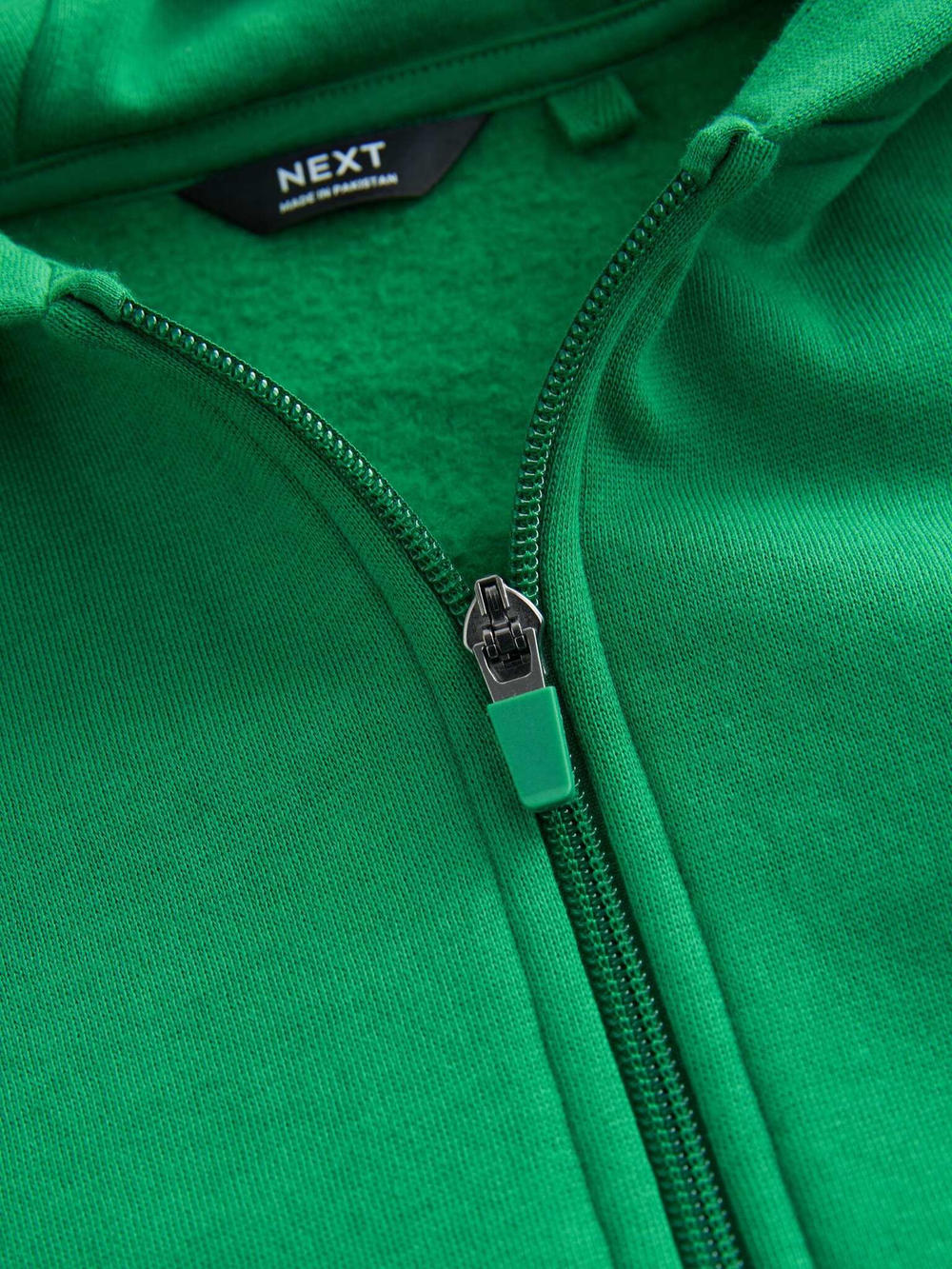 Толстовка с капюшоном на молнии для мальчика Next AV0-045, Зеленый