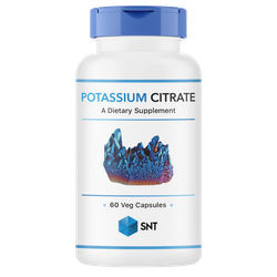 SNT Potassium Citrate 99 mg 60 / 90 caps, Цитрат калия