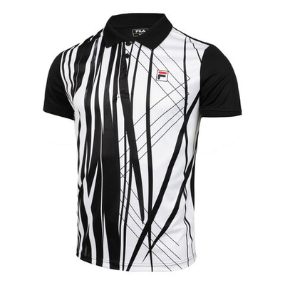 Мужское теннисное поло Fila Emil Men - Black