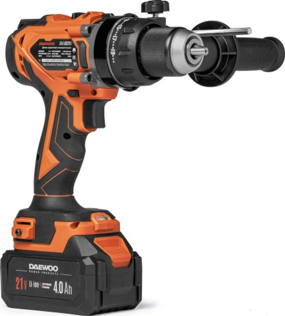 Дрель-шуруповерт аккумуляторная DAEWOO DAA 6521Li SET ударная