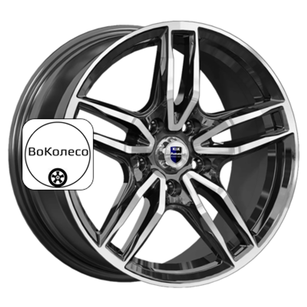 8x17/5x110 ET35 D65,1 Бартон (КС1110) Алмаз черный K&K