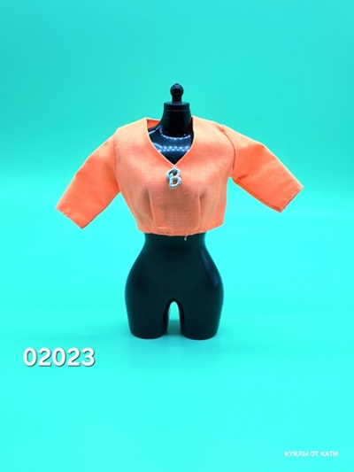 Одежда для куклы Барби винтаж кофта 02023