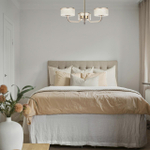 6579/40CL LEDIO LN24 золото/прозрачный/металл/пластик Люстра потолочная LED 40W 220V VENICE