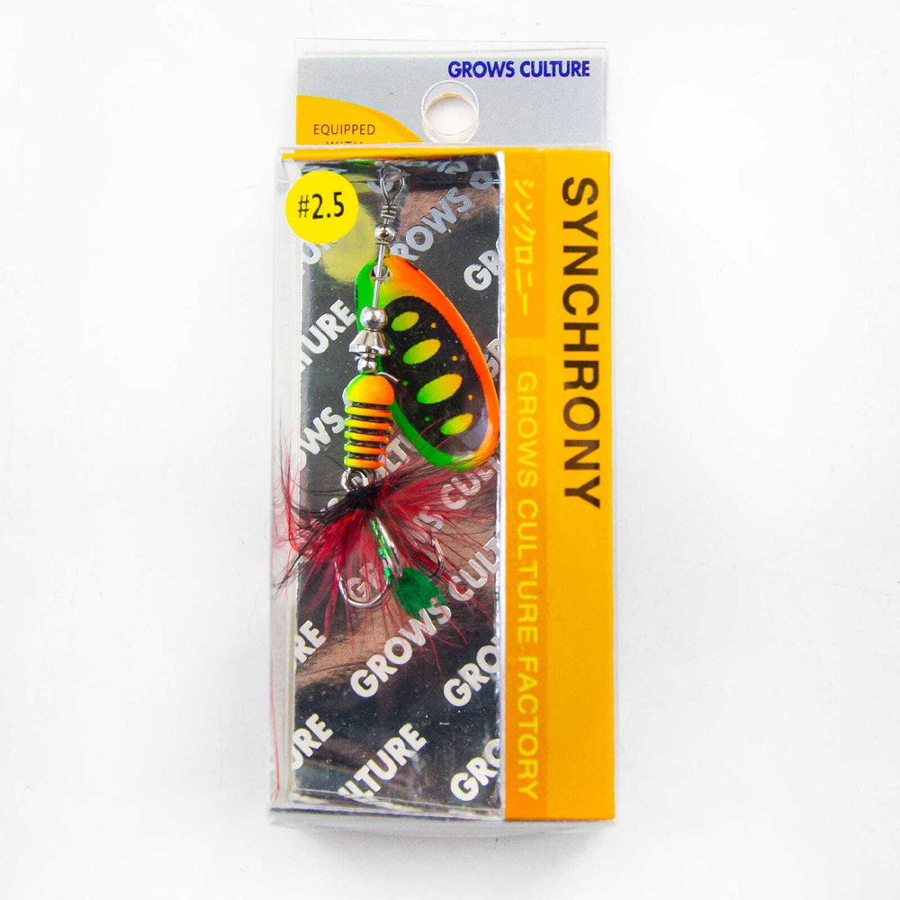 Блесна вращающаяся 2.5" (реплика Synchrony)