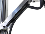 Крепление ''Рука'' Ergotron StyleView Sit-Stand Combo System с подставкой для клавиатуры и мыши (45-266-026 / 45-266-216), Серебряный