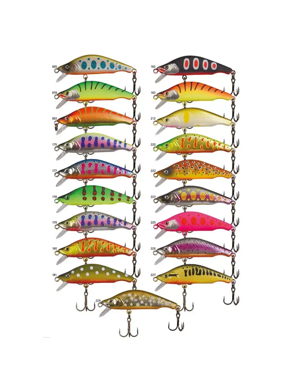 Воблер для рыбалки LureMax KOTO 48SSR-222 3,5 г. тонущий