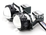 Билед модули Aozoom Black Warrior New 3.0 дюйма, 2 чипа, 5500K, 12V, 55W/65W, крепление 3R (комплект, 2шт)