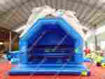 Коммерческий надувной батут с крышей "Морское убежище" размер 5*5*4,8 м