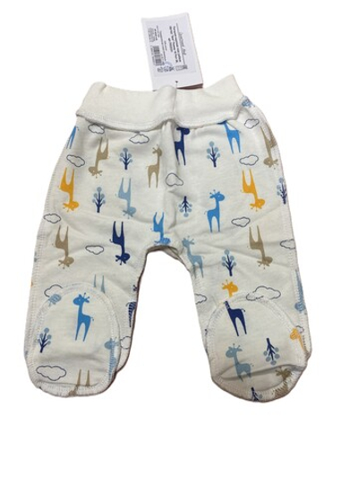 Ползунки пояс рибана швы наружу из футера (100% хлопок с начесом ) на рост 56 см