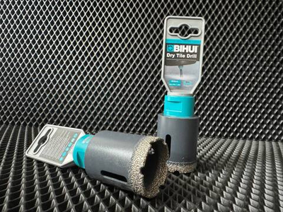 Коронка алмазная по керамограниту BIHUI, 43мм (вакуумная пайка), арт.DBDF43