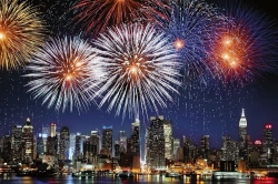 Фотообои Vostorg № 379 Праздничная феерия 392х260см