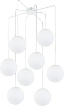 Люстра подвесная 8*Е27 2168/01/08P белый Antell Stilfort