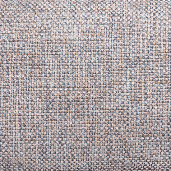 Стул полубарный Rich рогожка бежево-голубая с ножками цвета орех